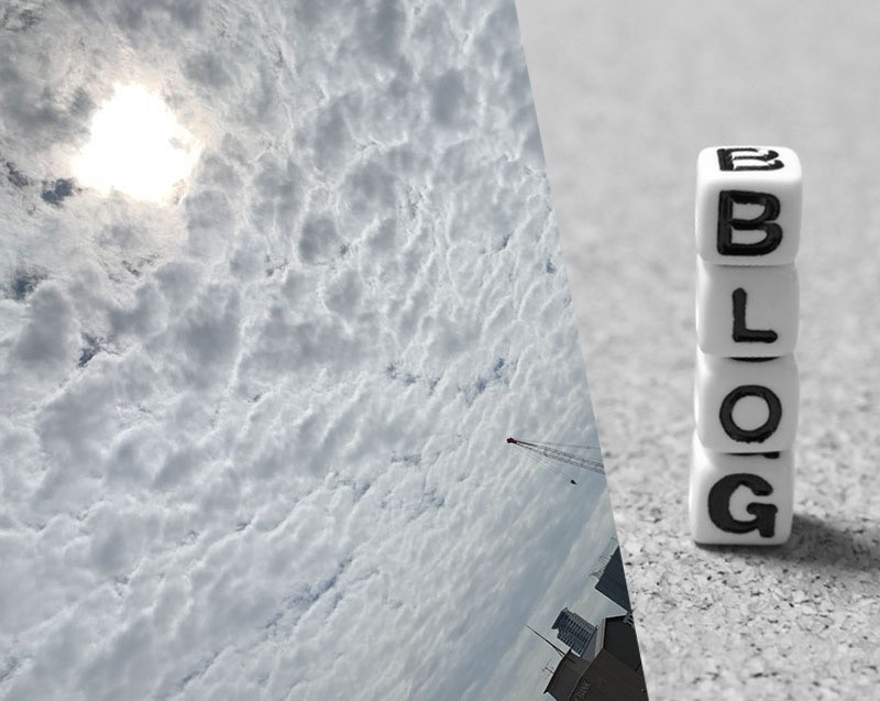 秋晴れ一転うろこ雲