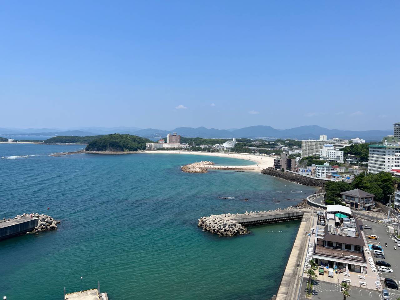 夏本番前の白浜　和歌山県白浜町